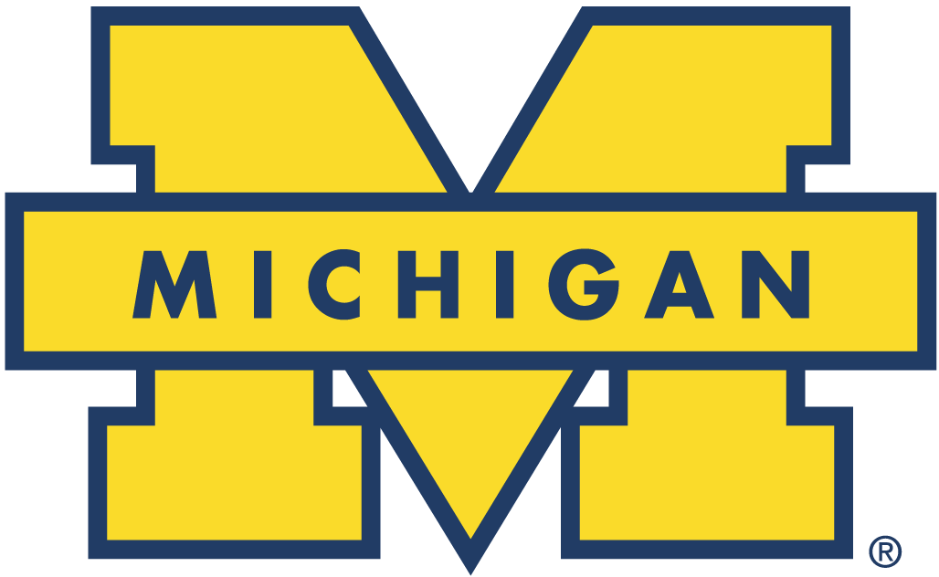 Michigan Wolverines 1996-Pres Secondary Logo t shirts DIY iron ons